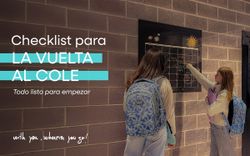 Checklist para la vuelta al cole: todo lo que necesitas antes de empezar las clases