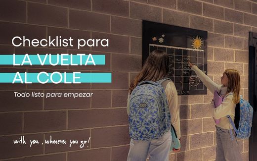 Checklist para la vuelta al cole: todo lo que necesitas antes de empezar las clases