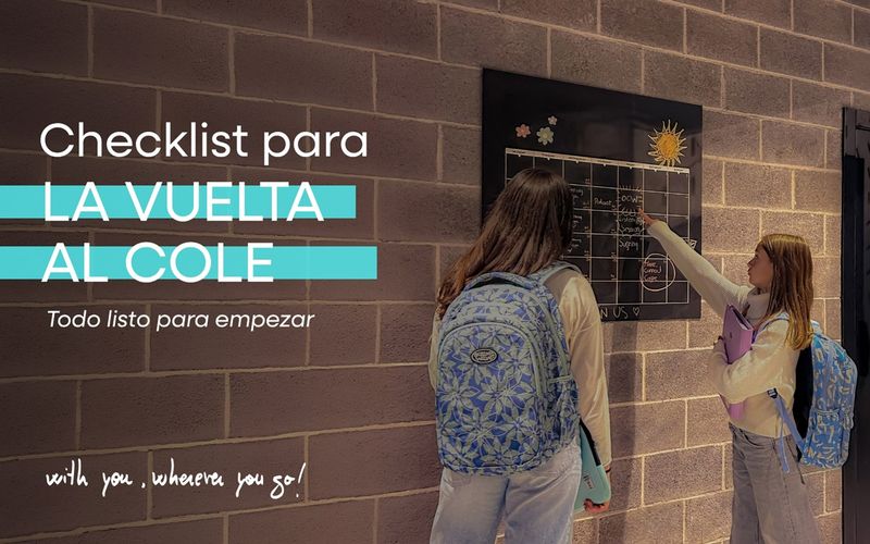 Checklist para la vuelta al cole: todo lo que necesitas antes de empezar las clases