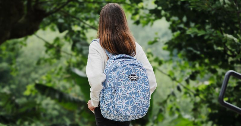 Ergonomía (salud postural) en una mochila escolar