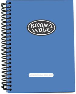 Agenda escolar 26-27 Azul oscuro. Din A5. Día/página. Tapa plástico
