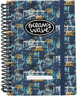 Agenda escolar 26-27 Fabric. Din A6. Día/página. Tapa dura