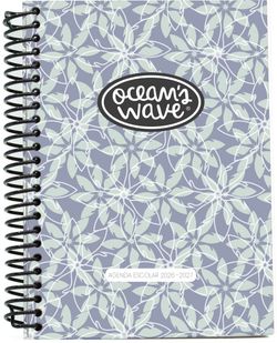 Agenda escolar 26-27 Flora. Din A5. Día/página. Tapa plástico