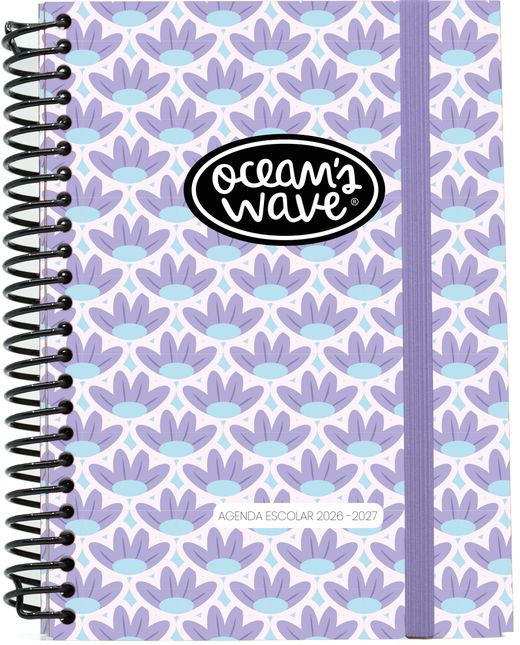 Agenda escolar 26-27 Lili. Din A5. 2 días/página. Tapa dura