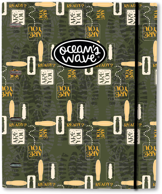 Carpeta A4 de 4 anillas Keita. Carpeblock con recambio 100 hojas+20 GRATIS