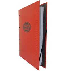 Carpeta A4 de 4 Anillas Print Nido Rojo. Recambio de 100 Hojas