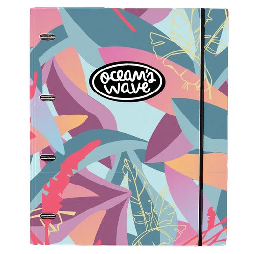 Carpeta A4 de 4 Anillas Eiba. Recambio 100 Hojas+20 GRATIS