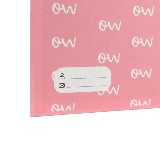 Carpeta A4 de 4 Anillas Rosa pastel. Recambio 100 Hojas+20 GRATIS