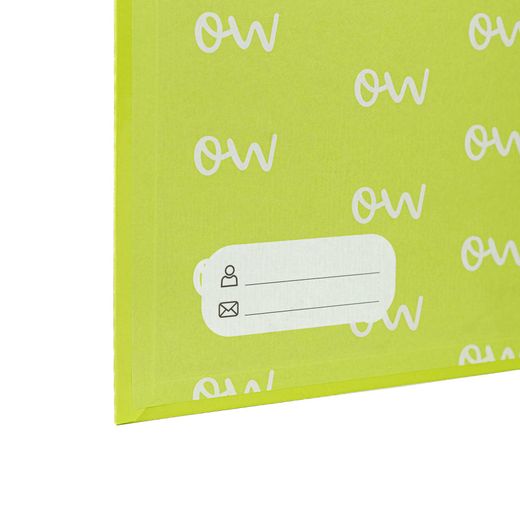 Carpeta A4 de 4 Anillas Verde tendencia. Recambio 100 Hojas+20 GRATIS