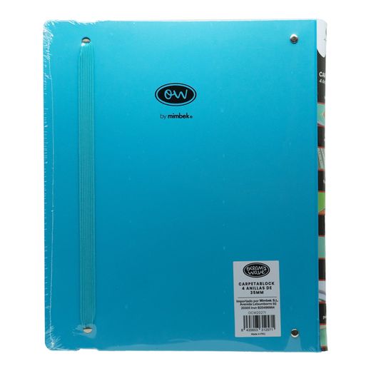 Carpeta LakeLand Azul claro. Carpeblock Din A4 completo