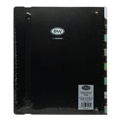 Carpeta LakeLand Negro. Carpeblock Din A4 completo