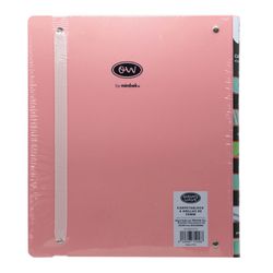 Carpeta LakeLand Rosa pastel. Carpeblock Din A4 completo