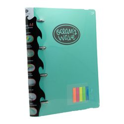 Carpeta LakeLand Verde pastel. Carpeblock Din A4 completo