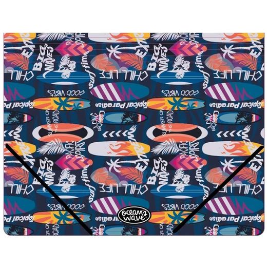 Carpeta con gomas y solapas Maverics