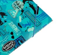 Carpeta con gomas y solapas Surf