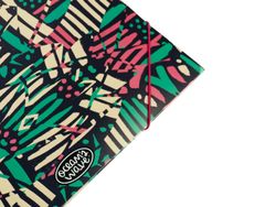 Carpeta con gomas y solapas Tribal
