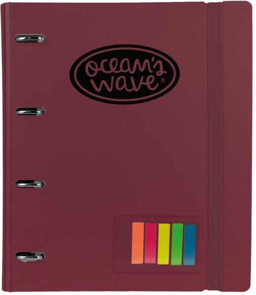 Carpeta Lakeland Burgundi. Carpeblock Din A4 completo