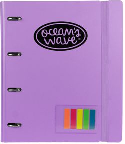 Carpeta Lakeland Lila pastel. Carpeblock Din A4 completo