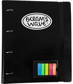 Carpeta Lakeland Negra. Carpeblock Din A5 completo