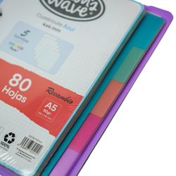 Carpeta Lakeland Negra. Carpeblock Din A5 completo