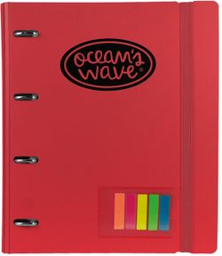 Carpeta Lakeland Roja. Carpeblock Din A4 completo