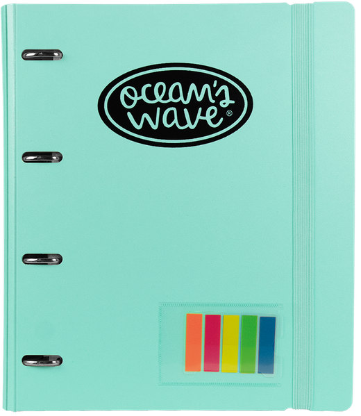 Carpeta Lakeland Verde pastel. Carpeblock Din A5 completo