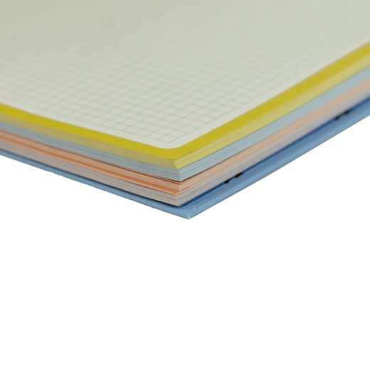 Cuaderno A4 Microperforado 5 colores