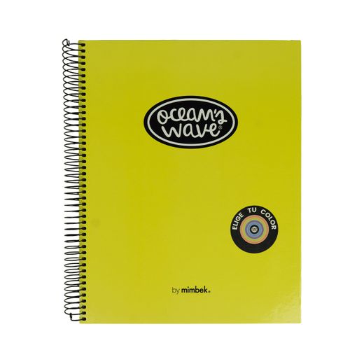 Cuaderno A4 Microperforado 5 colores