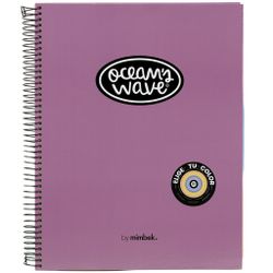 Cuaderno A4 microperforado con separadores