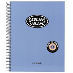 Cuaderno A4 microperforado con separadores