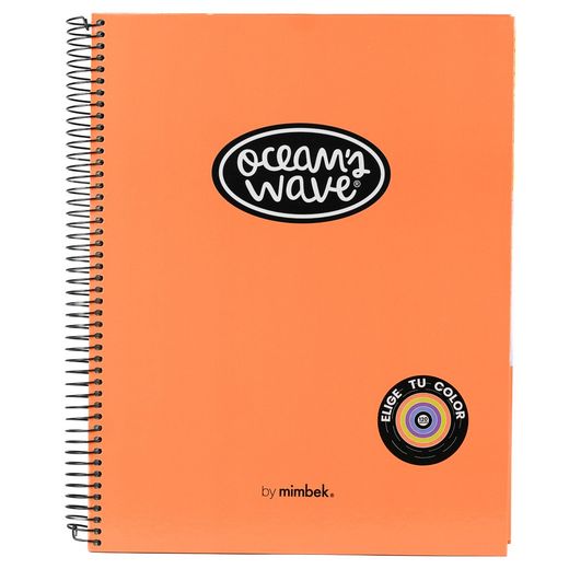 Cuaderno A4 microperforado con separadores