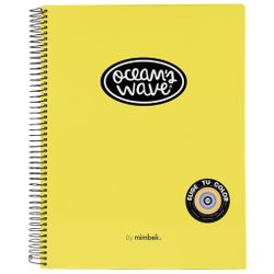 Cuaderno A4 microperforado con separadores