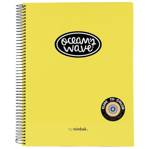 Cuaderno A4 microperforado con separadores