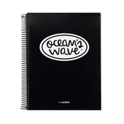 Cuaderno A4 Microperforado tapa encuadernada Negro