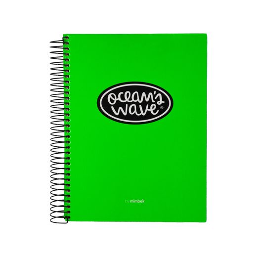 Cuaderno A4 Microperforado tapa encuadernada Neón