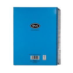 Cuaderno A4 Microperforado tapa encuadernada Neón