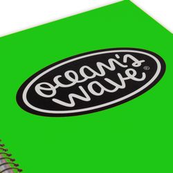Cuaderno A4 Microperforado tapa encuadernada Neón