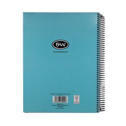 Cuaderno A4 Microperforado tapa encuadernada Pastel