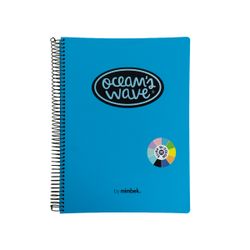 Cuaderno A4 tapa plástico 150 hojas 80 grs. Neón