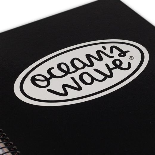 Cuaderno A5 Microperforado tapa encuadernada Negro