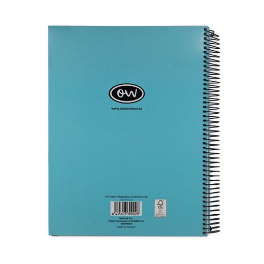 Cuaderno A5 Microperforado tapa encuadernada Pastel