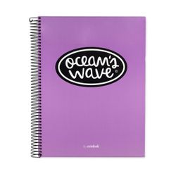 Cuaderno A5 Microperforado tapa encuadernada Pastel