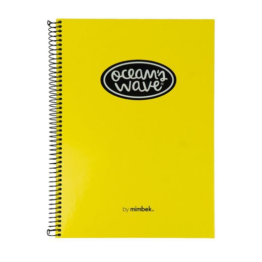 Cuaderno Cuarto tapa encuadernada Neón