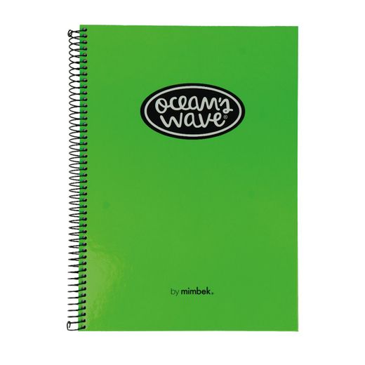Cuaderno Cuarto tapa encuadernada Neón