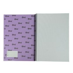 Cuaderno Cuarto tapa encuadernada Pastel