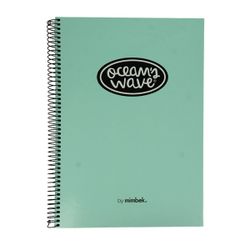 Cuaderno Cuarto tapa encuadernada Pastel