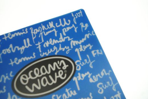 Cuaderno Cuarto tapa plástico Azul