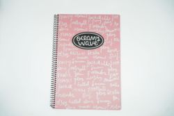 Cuaderno Cuarto tapa plástico Pastel