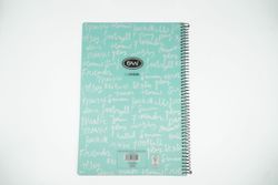 Cuaderno Cuarto tapa plástico Pastel