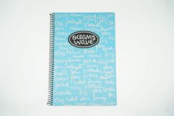 Cuaderno Cuarto tapa plástico Pastel